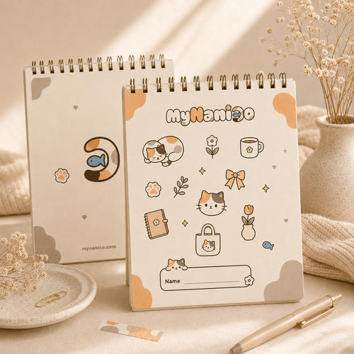 MyNanico Lilico Soft Paws Notepad