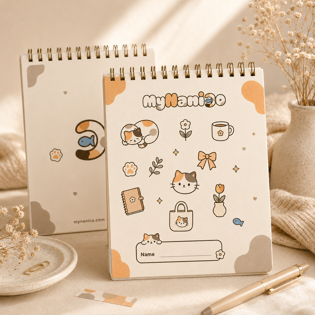 MyNanico Lilico Soft Paws Notepad